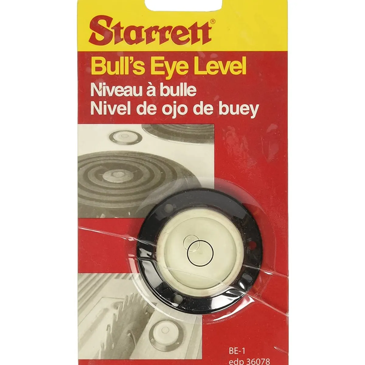 STARRET - Nivel Cirular Ojo de Buey 44 mm Serie BE1