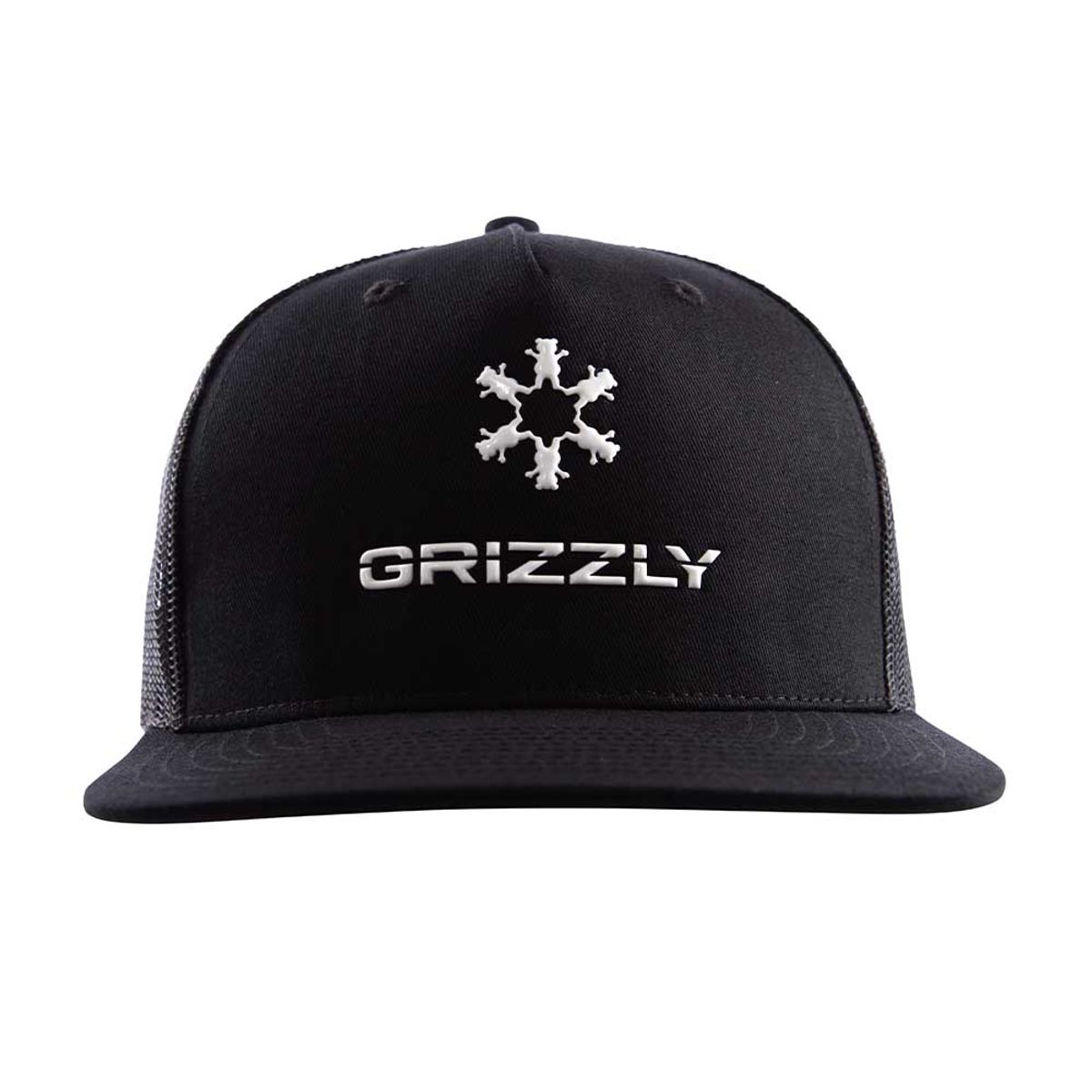 GRIZZLY - Gorro Trucker Outdoor Division Drift Hat Black Grizzly