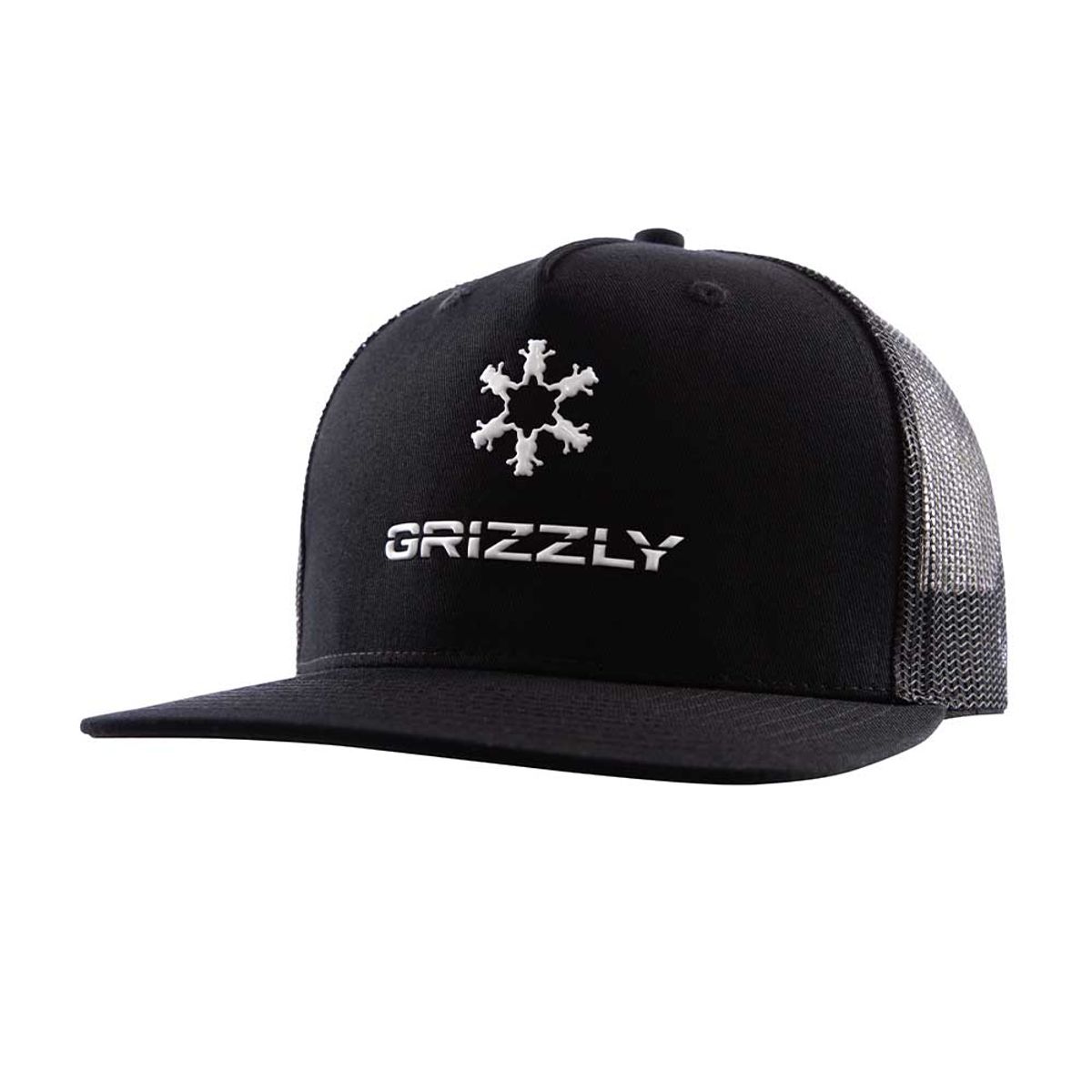 GRIZZLY - Gorro Trucker Outdoor Division Drift Hat Black Grizzly