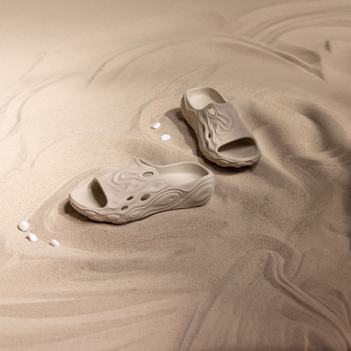 MERRELL - Sandalia Mujer Hydro Slide 2 Crema MERRELL