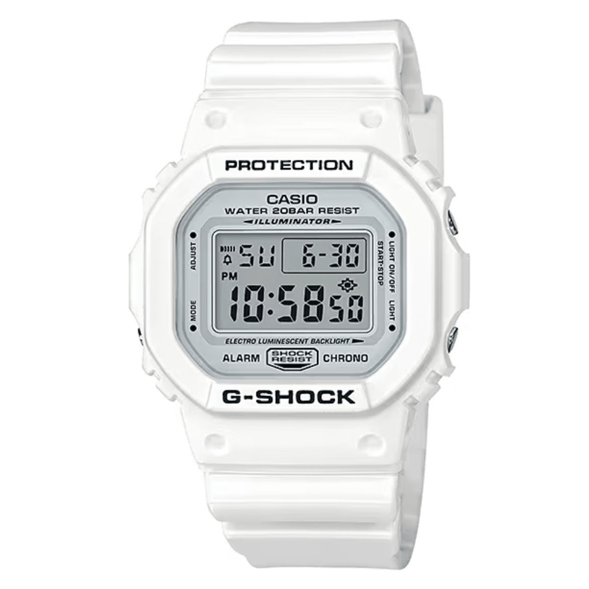 CASIO - RELOJ G-SHOCK DW-5600MW-7DR BLANCO HOMBRE
