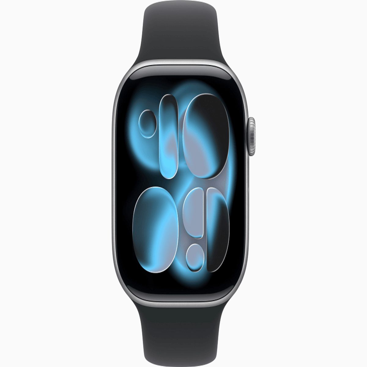 APPLE - Apple Reloj 11 46mm MEV44 Con Caja De Aluminio Gris Espacial y Correa Deportiva Negro - M/L