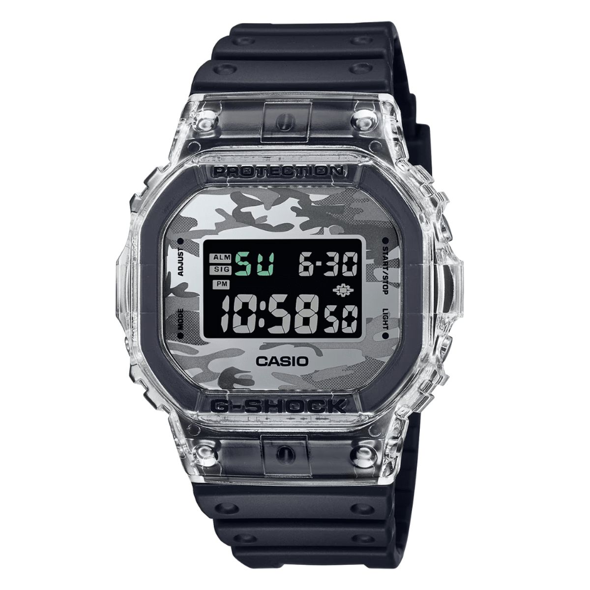 CASIO - RELOJ G-SHOCK DW-5600SKC-1DR HOMBRE NEGRO CAMUFLAJE
