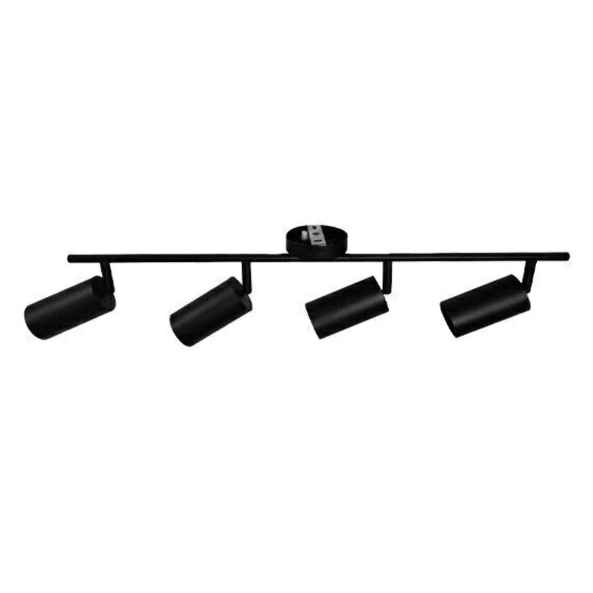 DEMASLED - Aplique Móvil Negro para 4 Ampolletas GU10 110-220V AC IP20