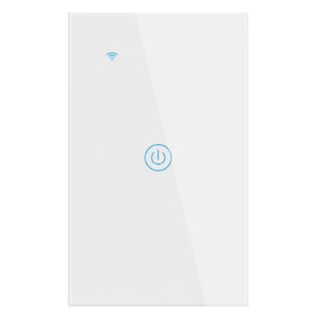 DEMASLED - Tecla Smart de Muro Táctil 1 Canal 600W Blanco