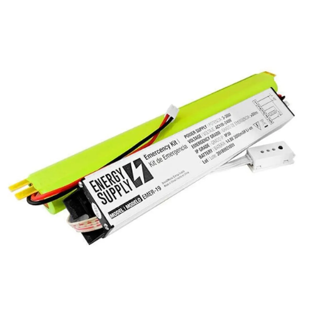 DEMASLED - Driver de emergencia para LED 3-30W 60min 110-220V IP33