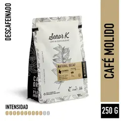 SEÑOR K - Café Descafeinado Molido Colombia Natural Decaf 250g