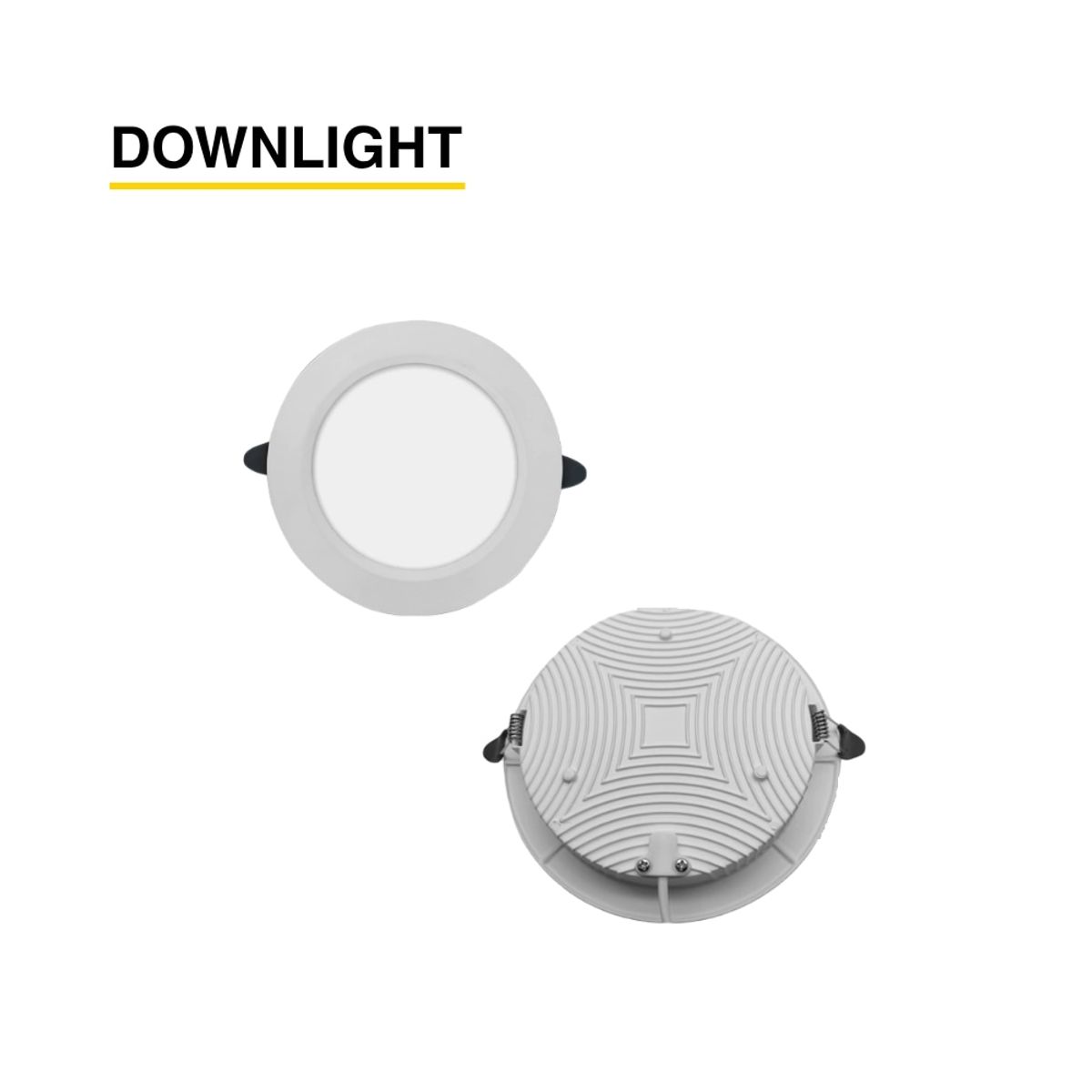 DEMASLED - Downlight LED Blanco Frío 6000K 3000lm D-22cm 30W 100-240V