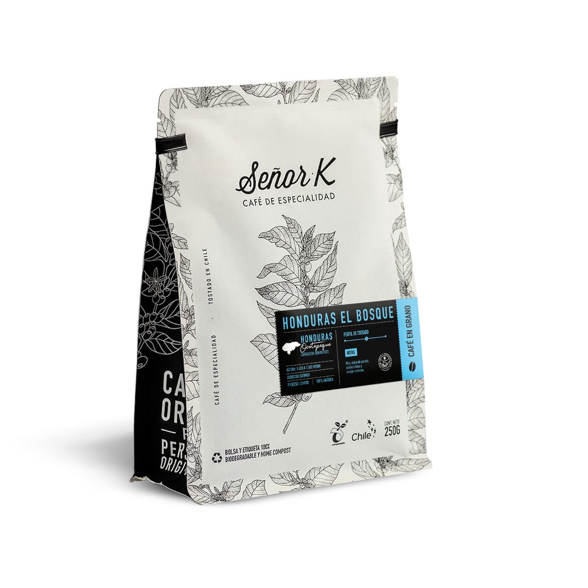 SEÑOR K - Café Molido Tueste Medio Señor K Honduras El Bosque 250g
