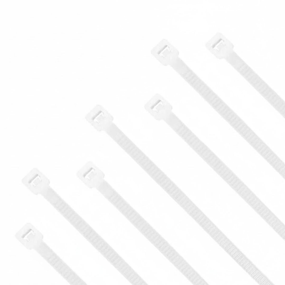 DEMASLED - Amarras Plásticas Blanco 76x300mm 100 uds