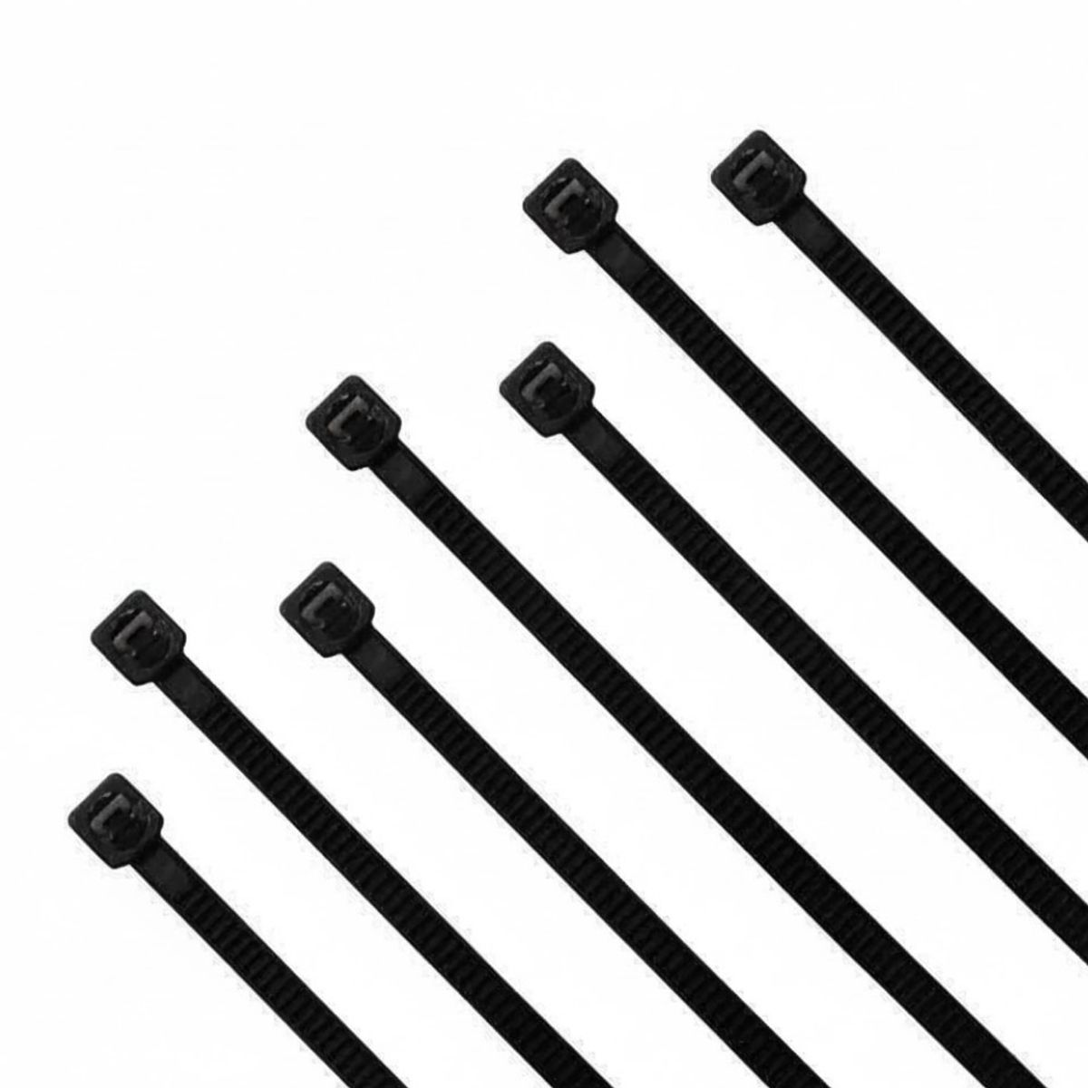 Amarras Plásticas Negro 76x300mm 100 uds, marca DEMASLED - Foto 2