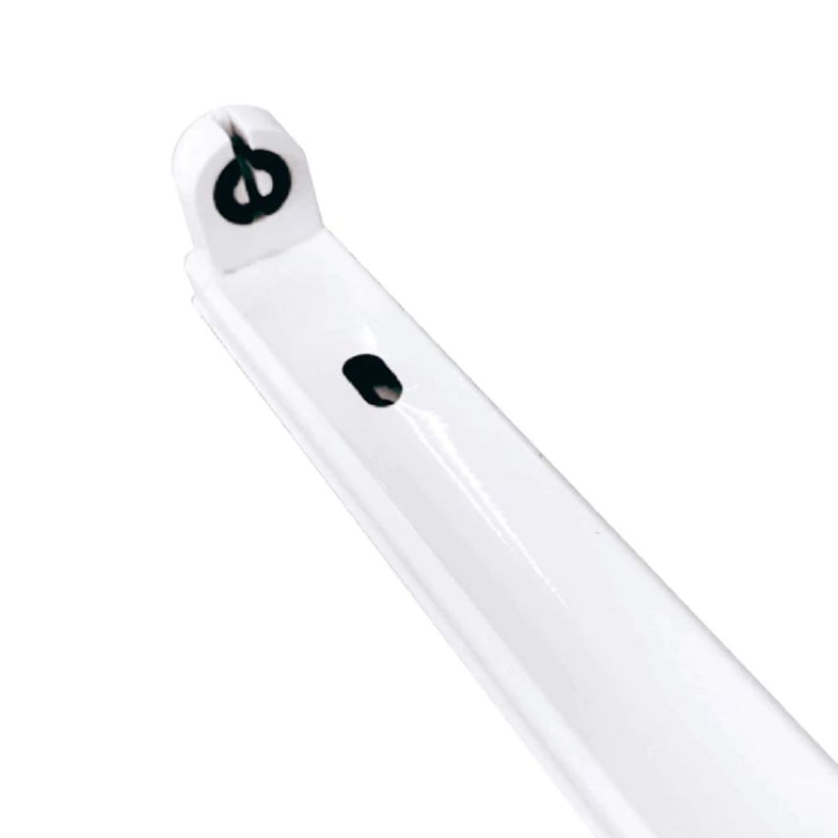 DEMASLED - Listón T 60 cm para 1 Tubo LED 2 side connection
