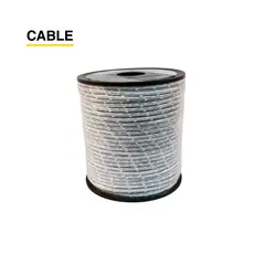 DEMASLED - Cable 2 polos de 1mm NR - 2x1mm 18AWG - x25m 48V Máx