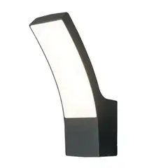 DEMASLED - Aplique Exterior CURVED LED de Muro 12W Neutro 1000lm 220-240V
