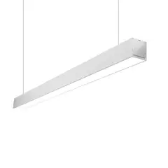 DEMASLED - Luminaria lineal LED 40W Cromado Blanco Neutro 4000lm 85-265Vac