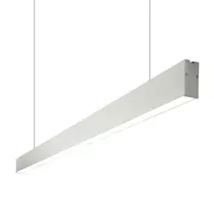 DEMASLED - Luminaria lineal LED 32W Cromado Blanco Neutro 2560lm 100-240V