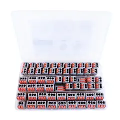 DEMASLED - Kit de Conectores Empalme Fast Clip 2 y 3 Polos x60 piezas