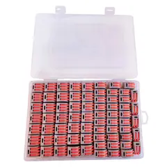 DEMASLED - Kit de Conectores Empalme Fast Clip 2 y 3 Polos x70 piezas