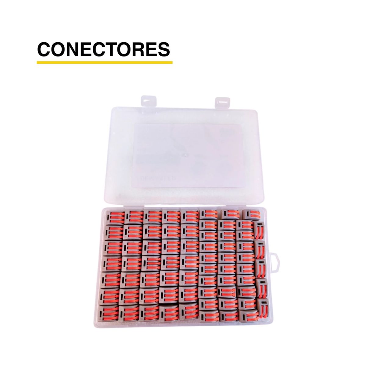 DEMASLED - Kit de Conectores Empalme Fast Clip 2 y 3 Polos x70 piezas