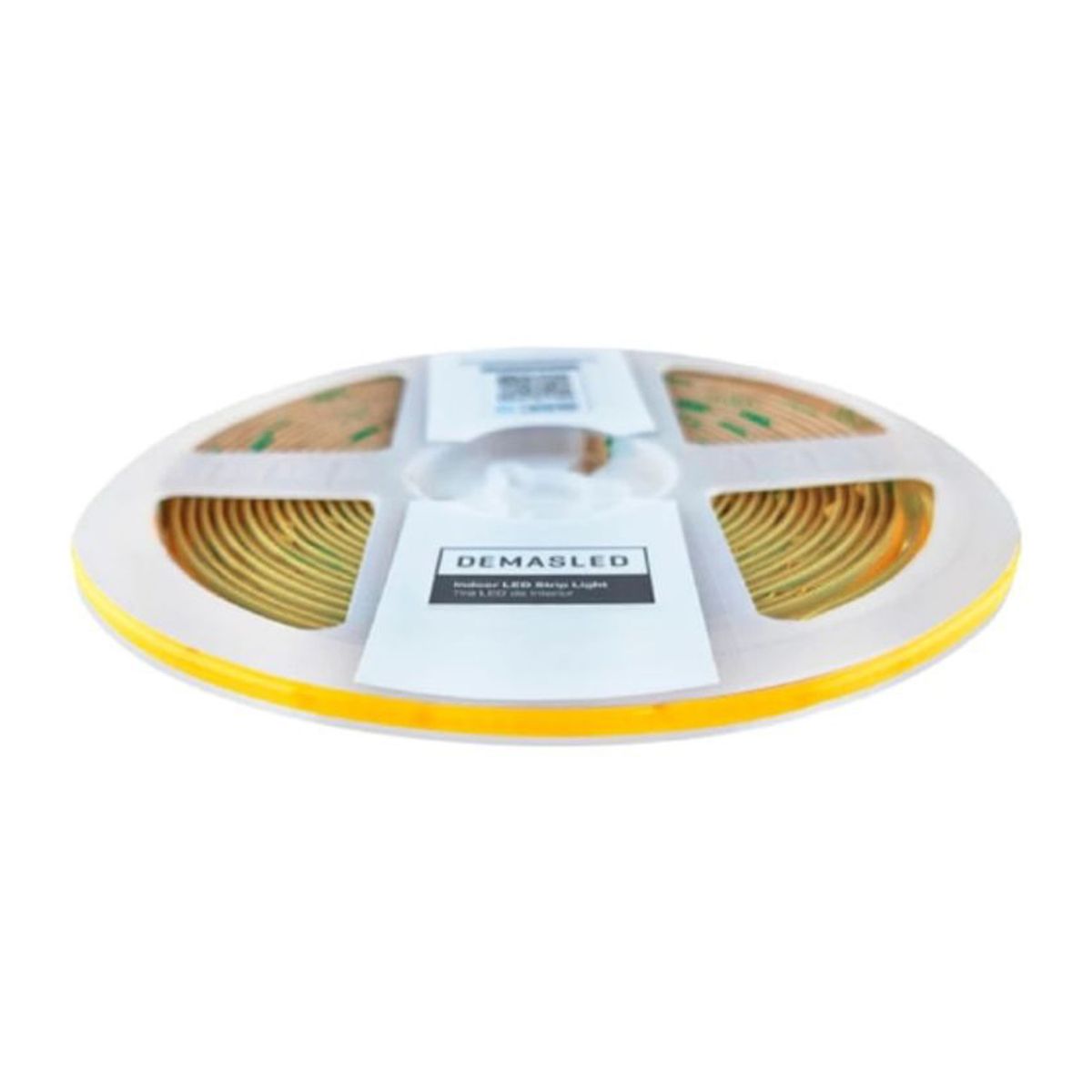 DEMASLED - Cinta LED COB 24V 4Wm Blanco Neutro 400lmm 504 LEDsm 3mm PCB IP33 x 5m