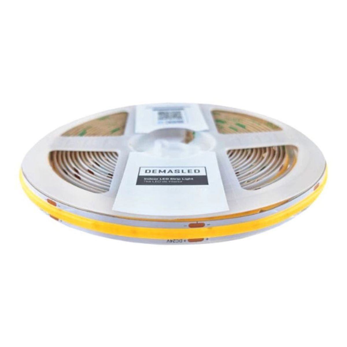 DEMASLED - Cinta LED COB 24V 11Wm Blanco Frío 1100lmm 480 LEDsm 8mm IP65 5m