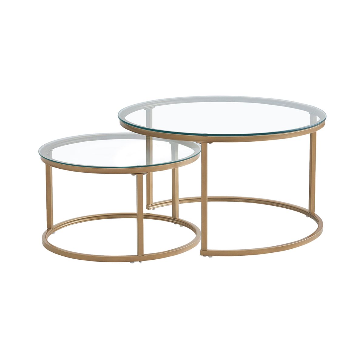 HOME MOBILI - Juego Mesa de Centro Horus Dorado