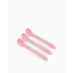 TWISTSHAKE - Cuchara de alimentación 4+m 3 uns Rosado Pastel