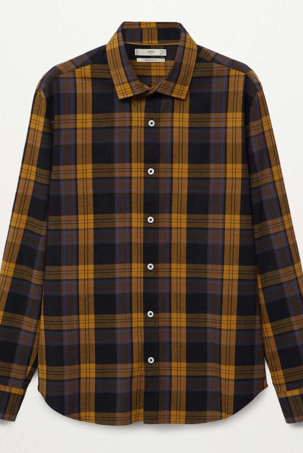 MANGO MAN - Camisa Algodón Regular Fit