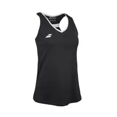 BABOLAT - Polera Play Tank Top Women Negra Tenis Padel