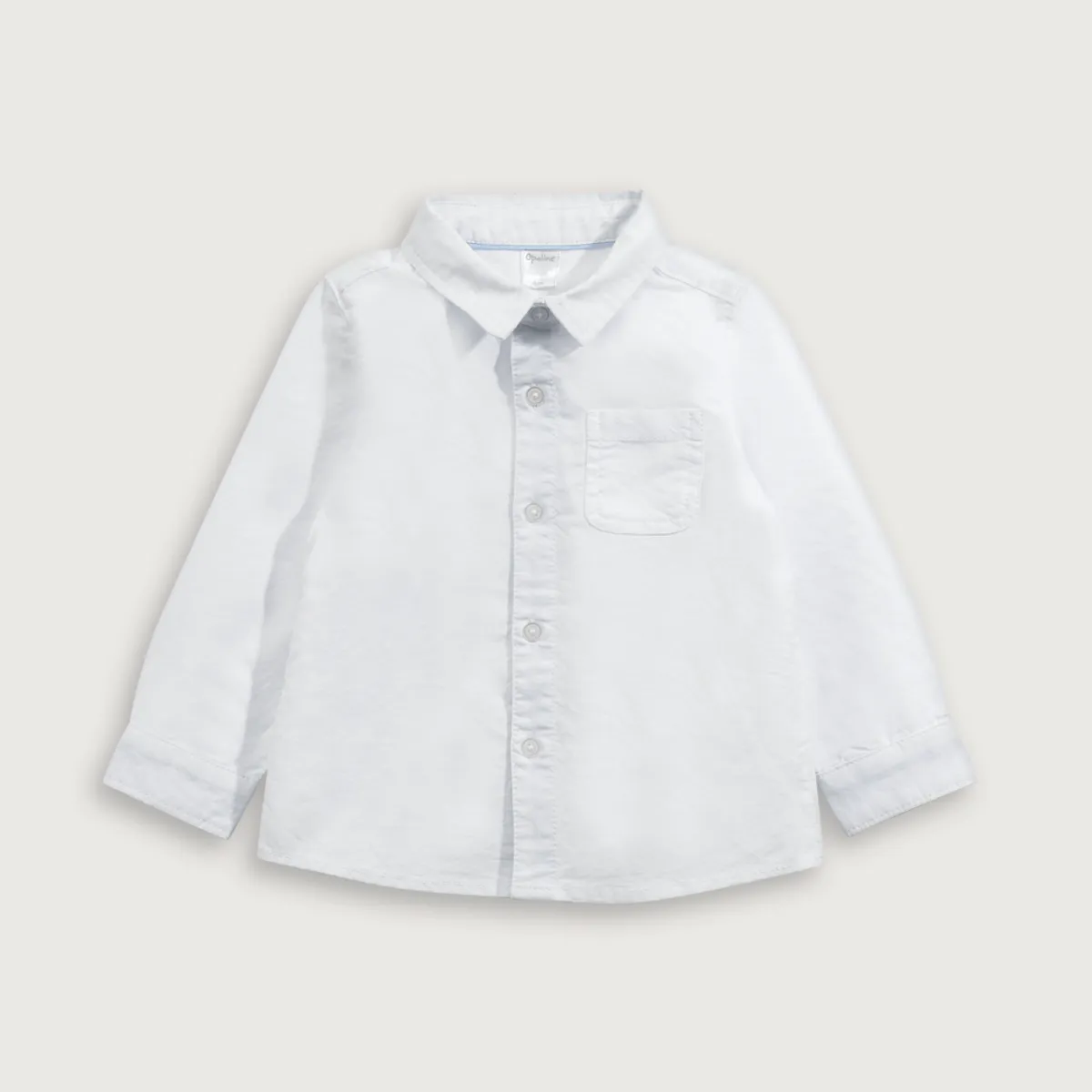 OPALINE - Camisa Blanca de Niño