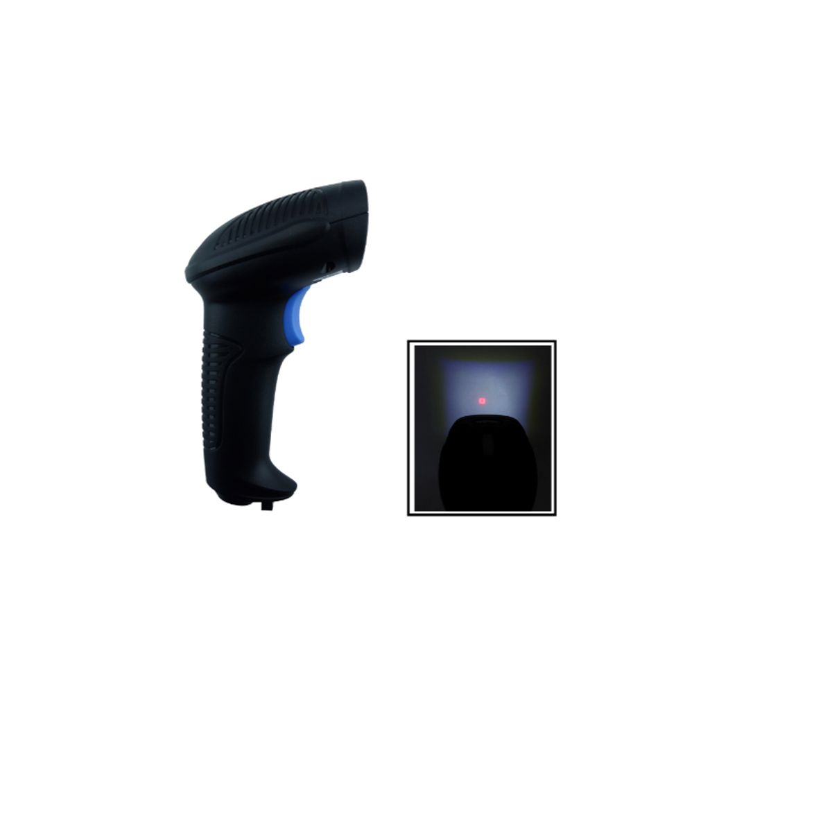 GENERICO - Lector escaner de Código De Barras Inalámbrico USB recargable