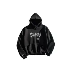 PARENTAL ADVISORY - Polerón Canguro Boxy Fit Parental Advisory® DARK SIDE