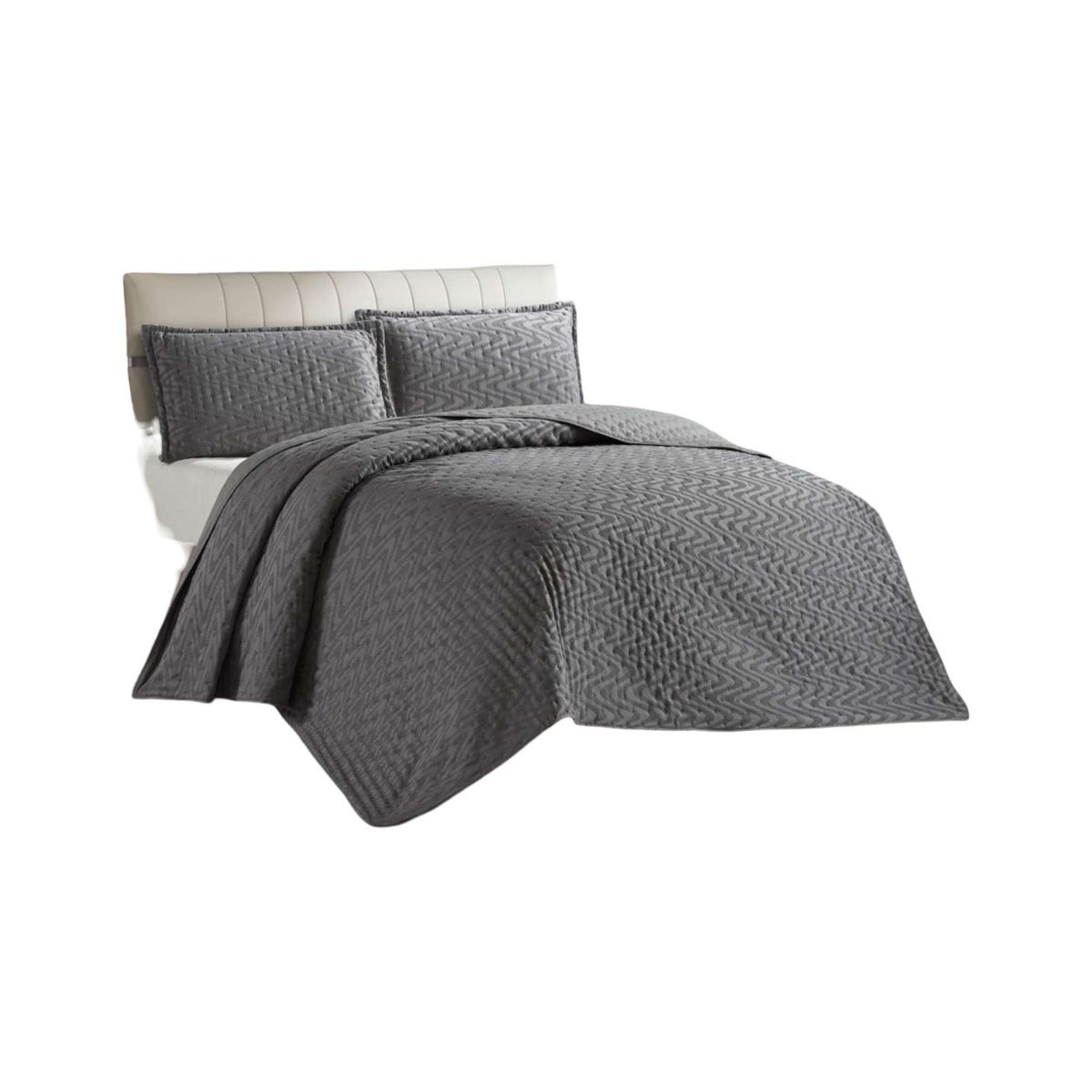 GENERICO - Quilt 2 plazas de Lujo Extra Suave con relieves de Tufting