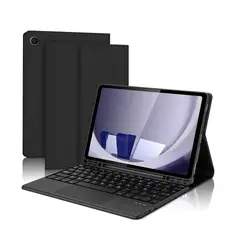 JOIGO - Funda Con Teclado Español Touchpad Para Samsung Tab A11 Plus Negro