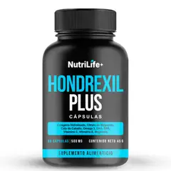 EMETRES - Hondrexil Plus 90 Cápsulas Nutrilife+ Ayuda Articulaciones Natural Sin Sabor
