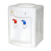 Dispensador de Agua de Sobremesa con Ventilador FríoCaliente 08L06L Blanco Compacto y Económico