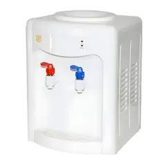 DALI - Dispensador de Agua de Sobremesa con Ventilador FríoCaliente 08L06L Blanco Compacto y Económico