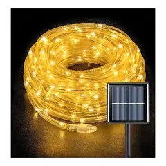 GENERICO - Manguera Led Navidad 20m Guirnalda Luces Exterior Luces Led Luces Amarillo