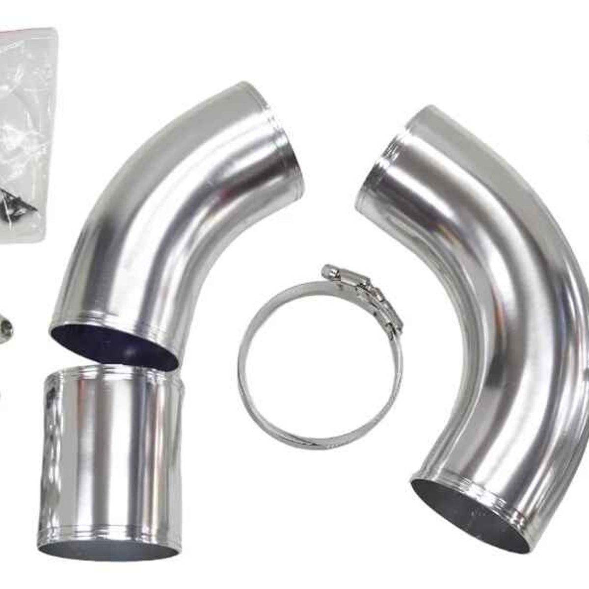 GENERICO - Kit Admisión Universal Aluminio 77mm Inducción Intake 3pulgadas