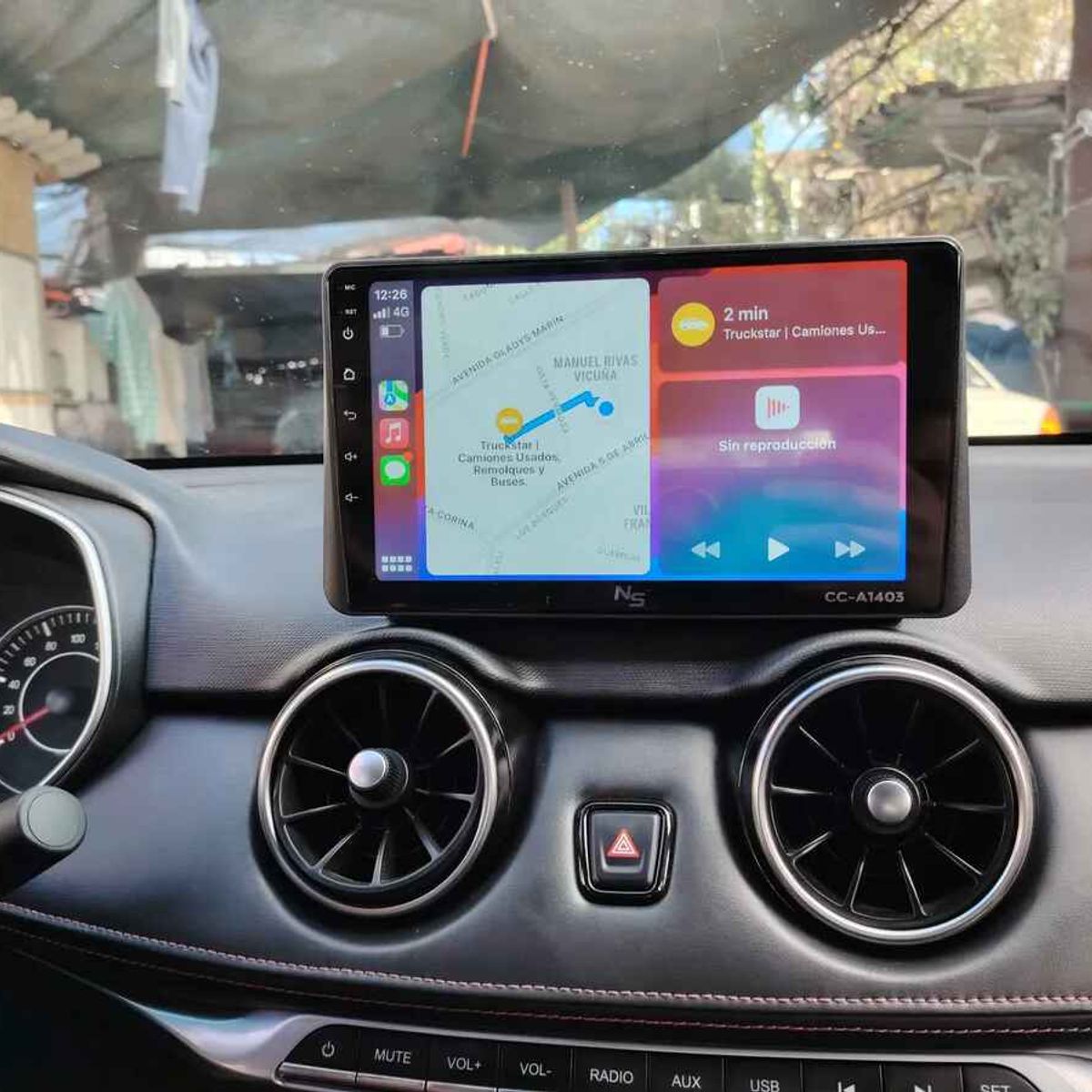 GENERICO - Bisel Para Radio 9 Pulgadas Dongfeng Dfsk 500 +2021