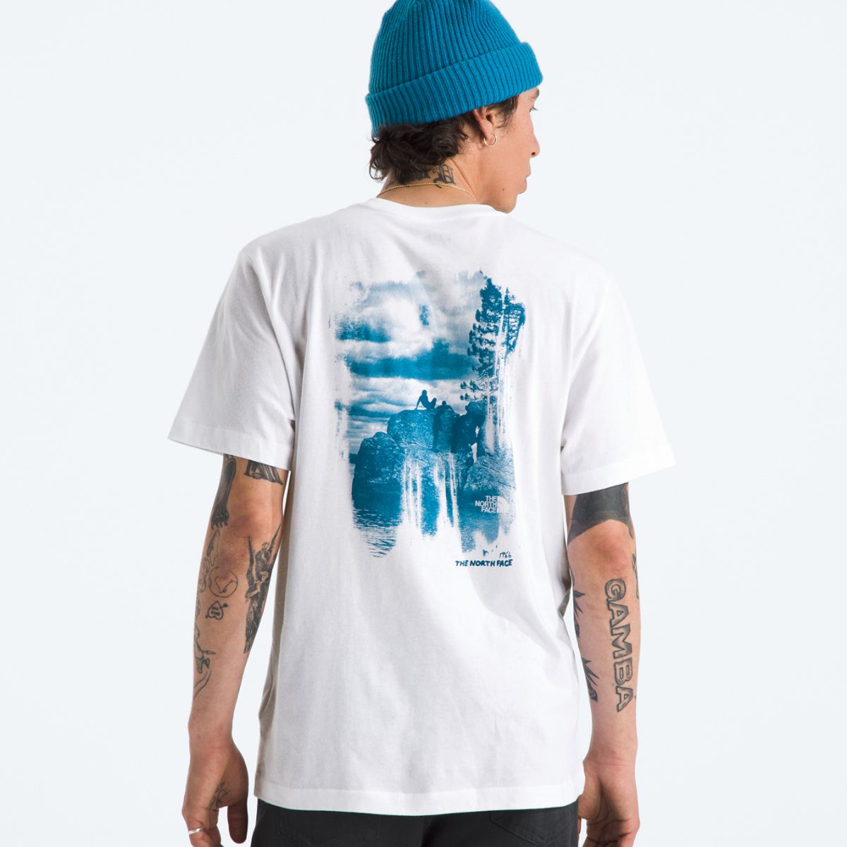 THE NORTH FACE - Polera Evo Nature Exposure Short Sleeve Tee -Graphic Hombre