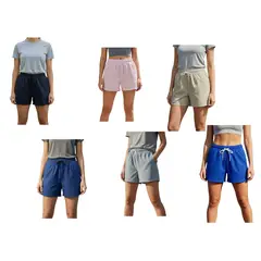 AGW - Pack 3 Shorts Mujer Secado Rapido. Fit Deportivo
