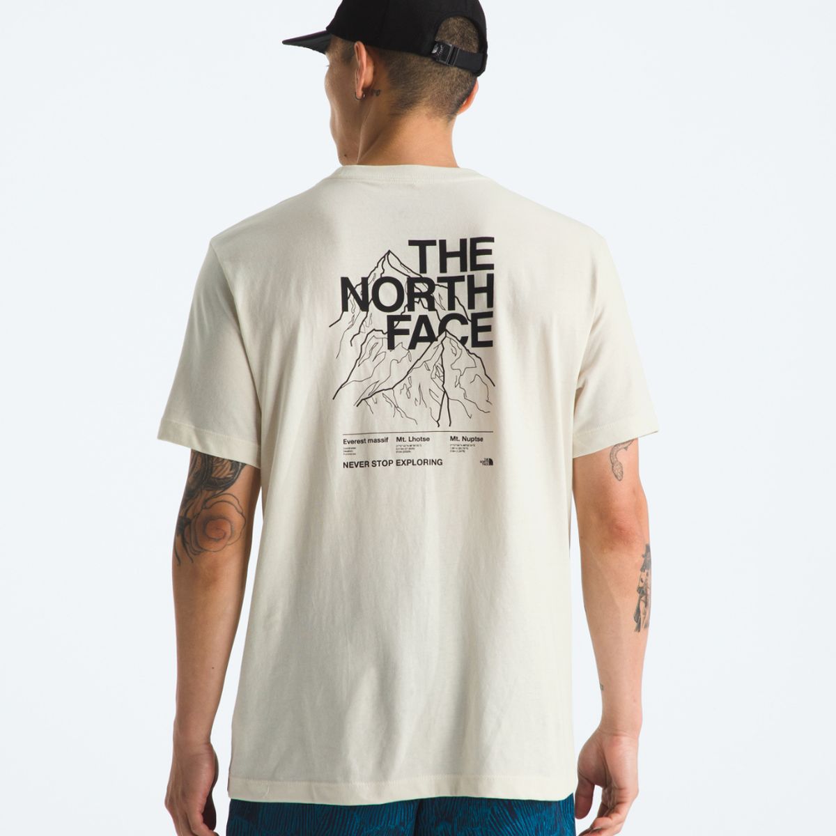 THE NORTH FACE - Polera Evo Half Dome Mtn Short Sleeve Tee- Graphic Hombre