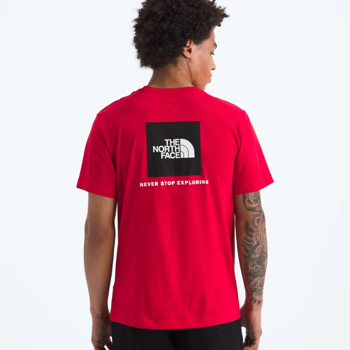 THE NORTH FACE - Polera S/S Box Nse Hombre