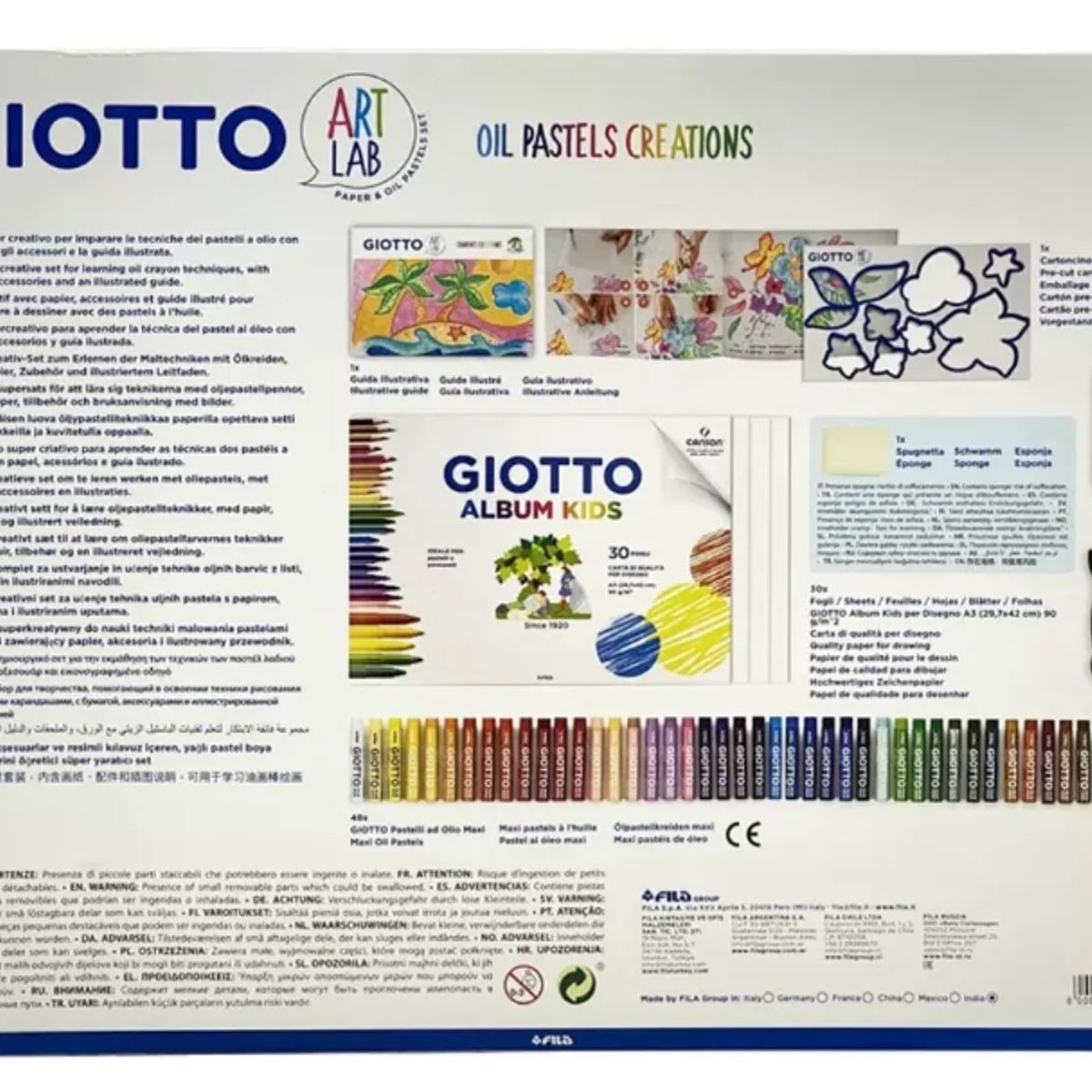 GIOTTO - Set Art Lab Giotto Pasteles