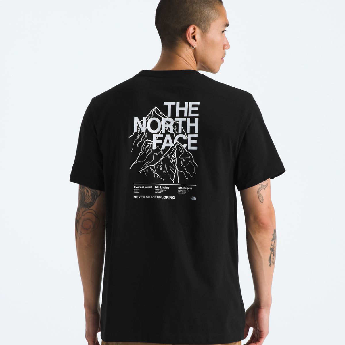 THE NORTH FACE - Polera Evo Half Dome Mtn Short Sleeve Tee- Graphic Hombre