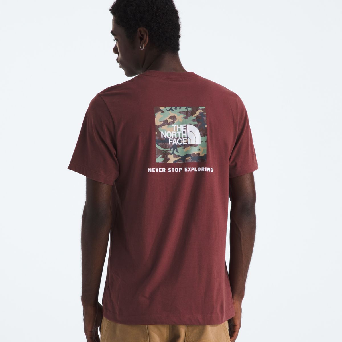 THE NORTH FACE - Polera Evo Box Camo Fill Short Sleeve Tee- Graphic Hombre