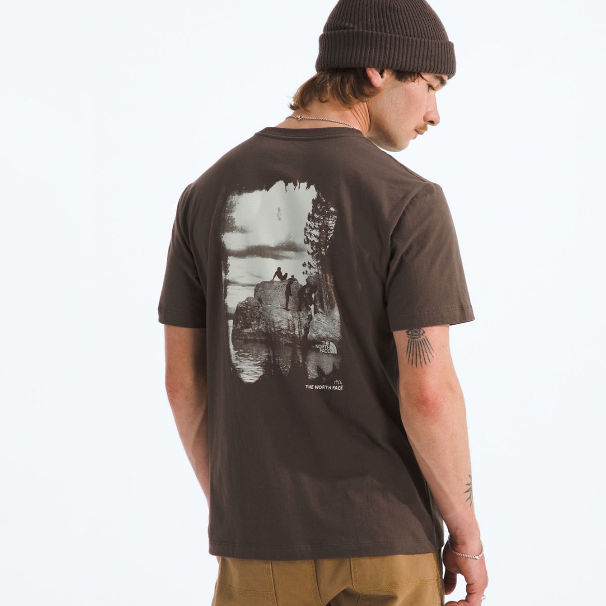 THE NORTH FACE - Polera Evo Nature Exposure Short Sleeve Tee -Graphic Hombre