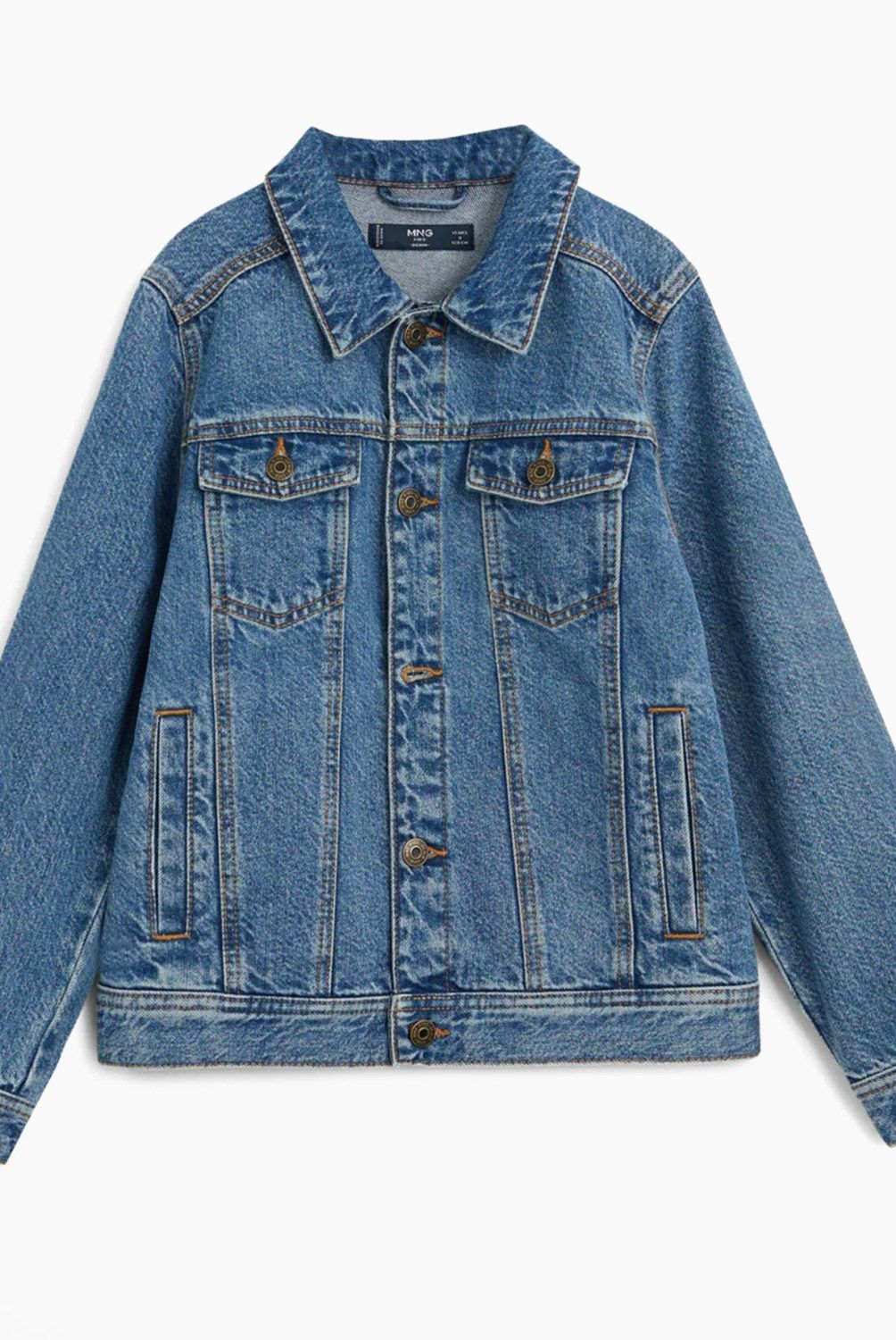 MANGO KIDS - Chaqueta Denim Algodón Niño
