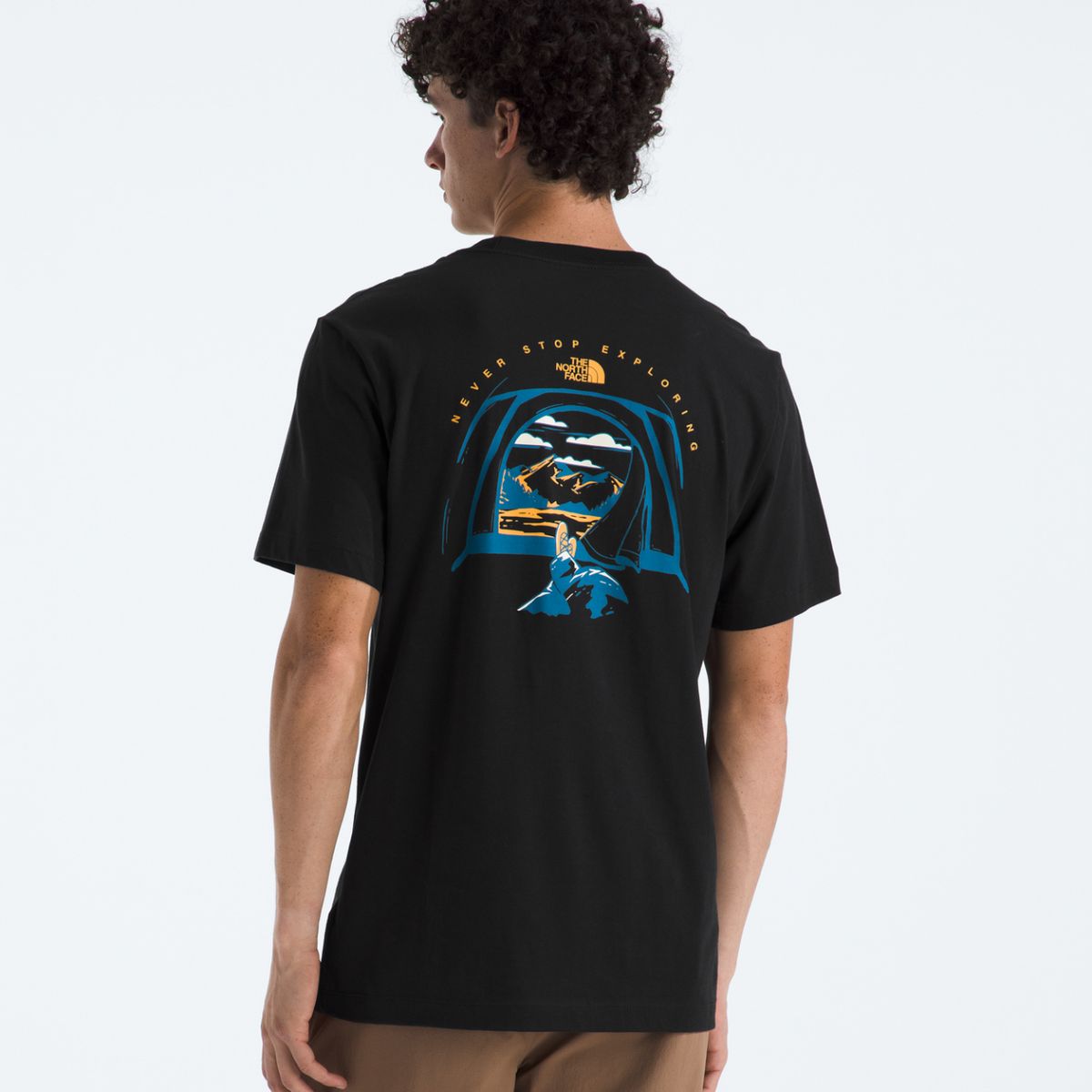 THE NORTH FACE - Polera Evo Tent Short Sleeve Tee- Graphic Hombre